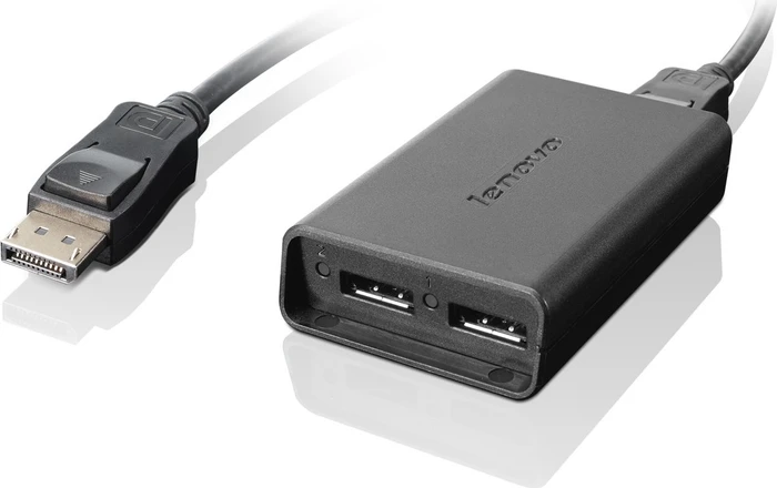 Lenovo DisplayPort to Dual DisplayPort Adapter, 2x DisplayPort 1.2