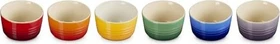 Le Creuset Förmchen 100ml regenbogen, 6 Stück