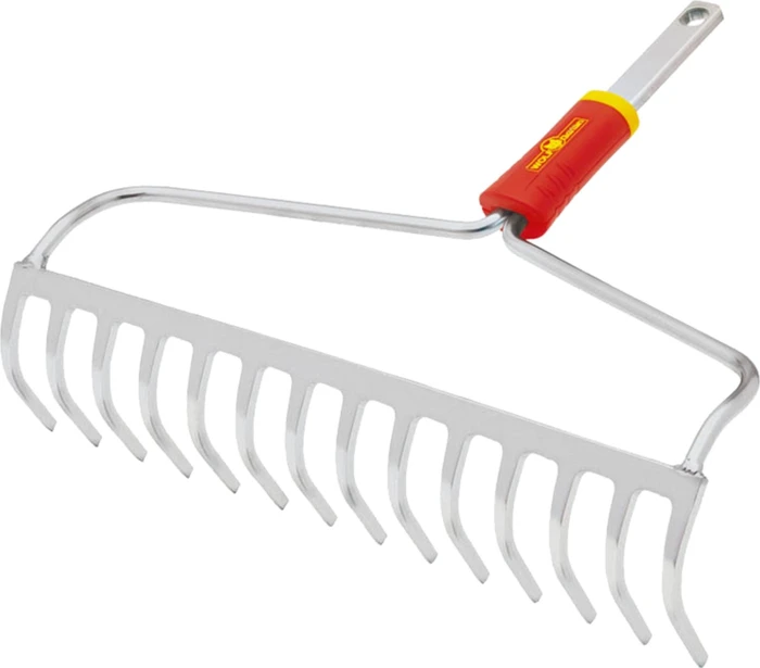 Wolf-Garten Bügelrechen DO-M 40 (rot/gelb, 40cm)