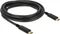 DeLOCK USB 2.0 Kabel, 2x USB-C Stecker, schwarz, 3m Vorschaubild