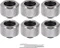 Thermaltake Pacific C-Pro Rohranschluss G1/4" auf 16mm, chrome 6er-Pack Vorschaubild