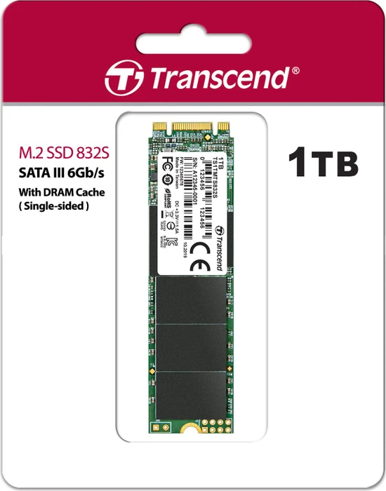 Transcend MTS832S SSD 1TB, M.2 2280 / B-M-Key / SATA 6Gb/s