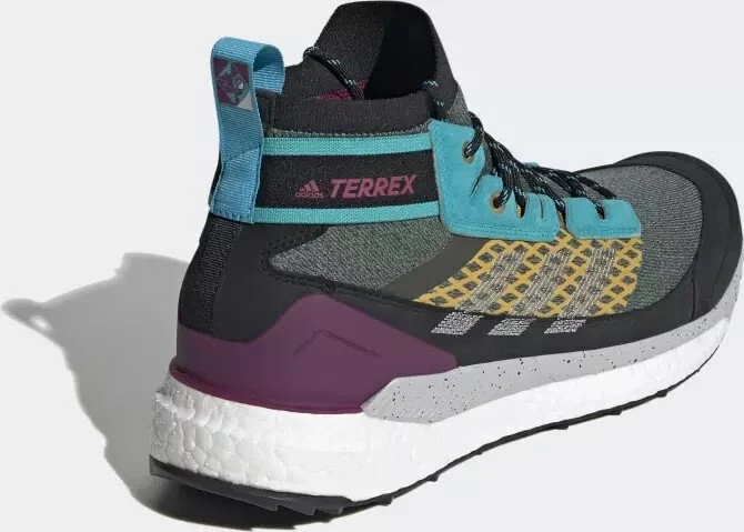 adidas Terrex Free Hiker legend earth/grey two/signal cyan (Herren)