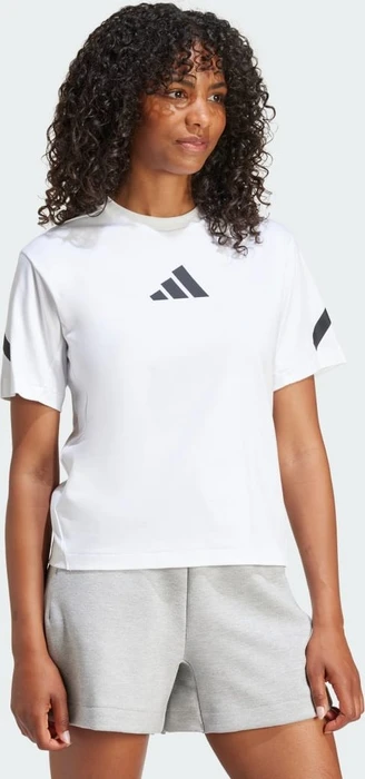 adidas Z.N.E. T-Shirt kurzarm weiß (Damen)
