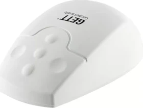 GETT KH25207 Wireless Silicone Mouse with Click-Scroll, weiß, USB (TKH-MOUSE-GCQ-MED-AM-RF-SCROLL-IP65-WHITE-USB)