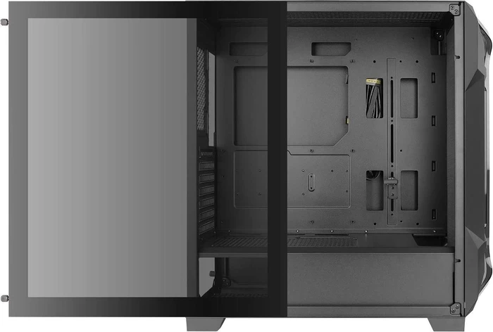 Antec Dark League Dark Fleet DF600, Glasfenster