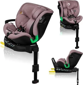 Lionelo Harmony i-Size pink mauve bamboo