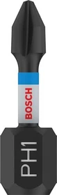 Bosch Professional PRO Impact Kreuzschlitz Bit 1/4", PH1x25mm,   2 Stück