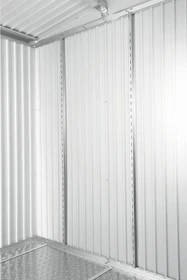 Biohort Regalsteher für Gerätehaus 4x4x185cm, 2 Stück