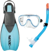 Seac Sub Tris Sprint Schnorchel-Set mit Flossen (Junior)