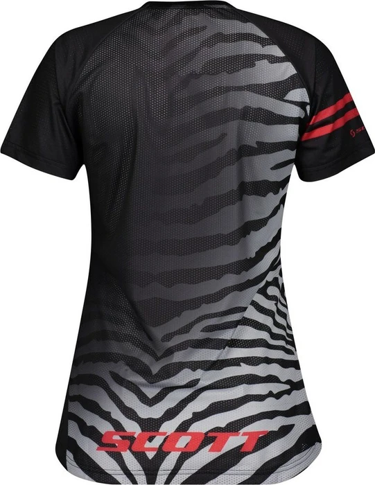 Scott Trail Vertic Pro Trikot kurzarm black/lollipop pink (Damen)