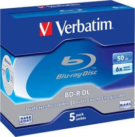 Verbatim BD-R 50GB, 6x, 5er Jewelcase