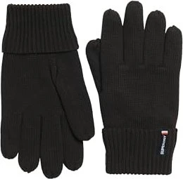 Superdry Essential Logo Knitted Handschuhe schwarz