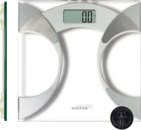 Salter 9141 WH3R digitale Körperanalysewaage weiß