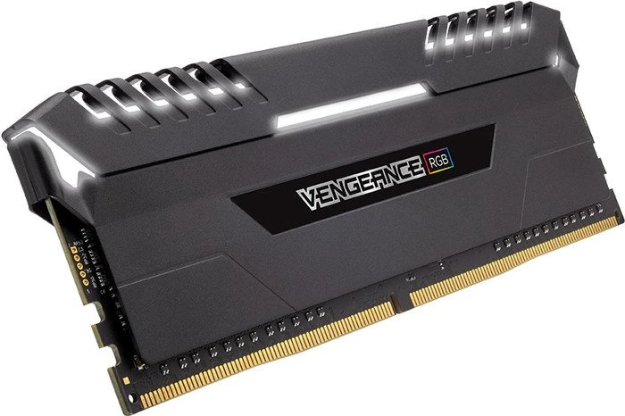 Corsair Vengeance RGB schwarz UDIMM 64GB Kit, DDR4-3200, CL16-18-18-36