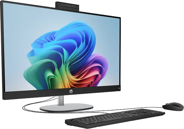 HP All-in-One AI 27-ct2073ng, schwarz, Ryzen AI 7 350, 16GB RAM, 512GB SSD