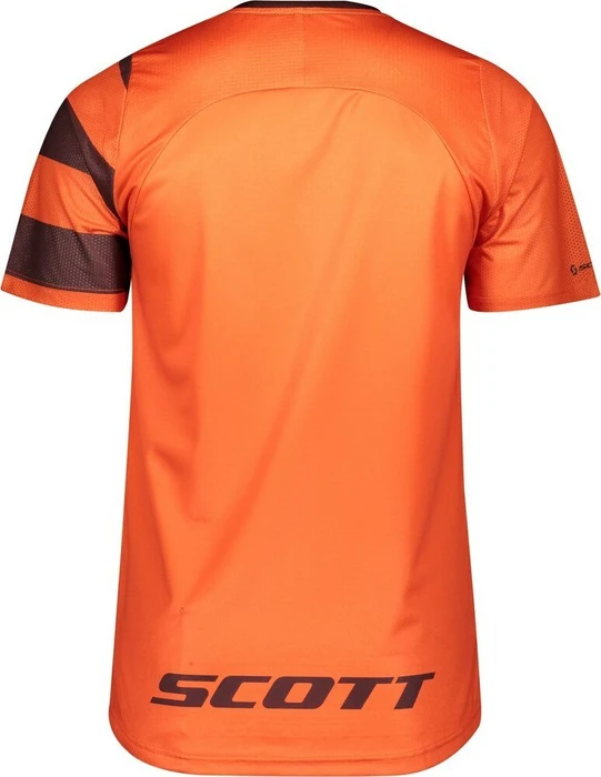 Scott Trail Vertic Zip Trikot kurzarm orange pumpkin (Herren)
