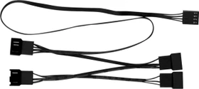 ARCTIC 4-Pin auf 4x 4-Pin Verteiler, 40cm/50cm/60cm/70cm, schwarz