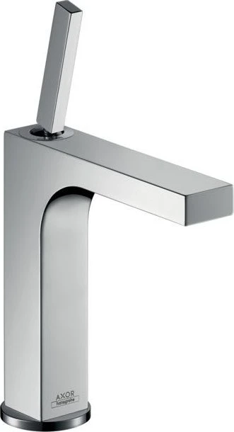Hansgrohe Axor Citterio 160 Waschbeckenarmatur mit Zugstangen-Ablauffernbedienung brushed brass