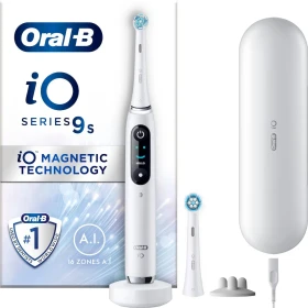 Oral-B iO Series 9s white alabaster + 2 Aufsteckbürsten