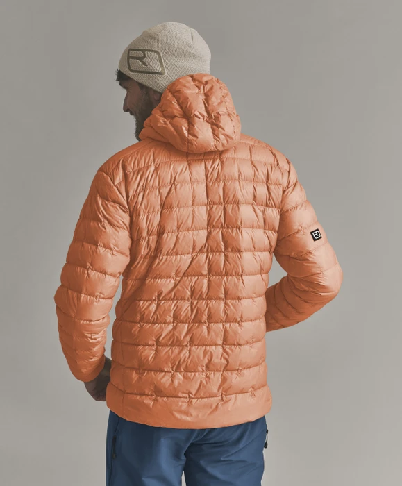 Ortovox Downwool 180 Hooded Funktionsjacke faded tangerine (Herren)
