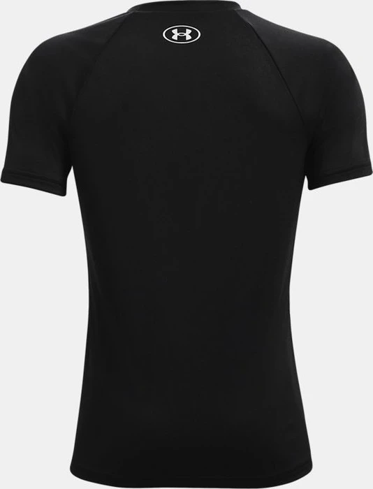 Under Armour Tech Big Logo Funktionsshirt kurzarm schwarz/weiß (Junior)