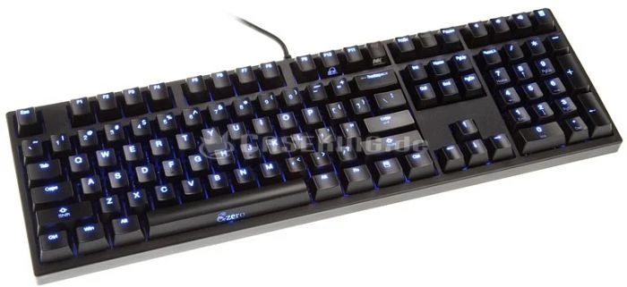 Ducky Zero DK2108SZ, LEDs blau, MX BLUE, USB, DE