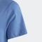 adidas Essentials Linear Logo Cotton Slim Fit T-Shirt kurzarm blue fusion/white (Junior) Vorschaubild