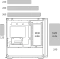 Cougar MX600 Mini RGB White, Glasfenster Vorschaubild