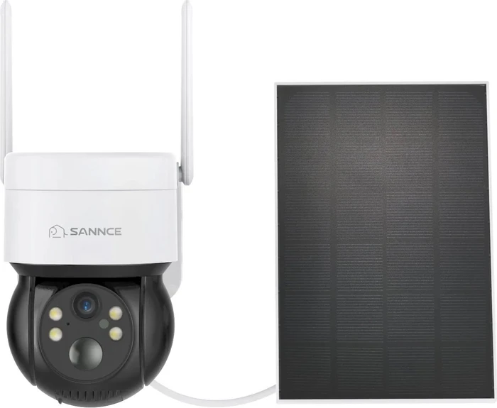 Sannce WLAN PTZ Turret-Kamera, inkl. Solarpanel