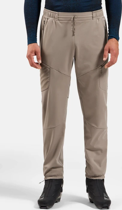 Odlo Zeroweight X-Warm Laufhose lang cinder (Herren)