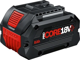 Bosch Professional GBA ProCORE Werkzeug-Akku 18V, 8.0Ah, Li-Ionen [8.0Ah] [144Wh]