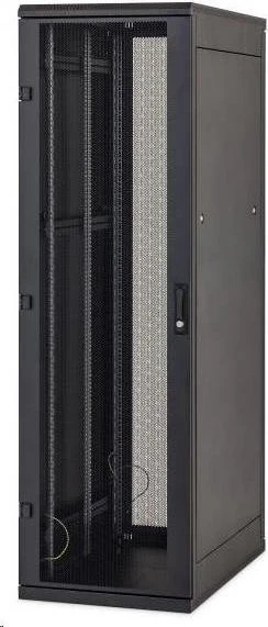 Triton RMA N 19" Standverteiler, 600x800 42HE, Sicherheitsglastür, IP20, schwarz, 900mm tief