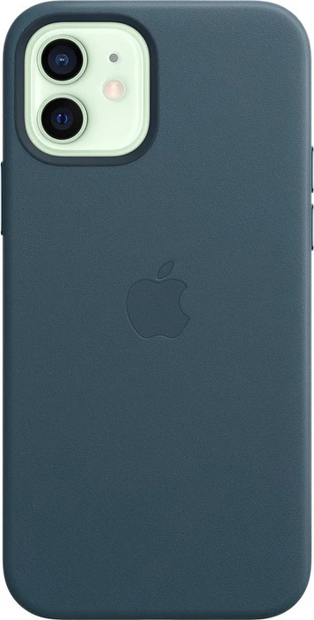 Apple Leder Case mit MagSafe für iPhone 12/12 Pro baltischblau