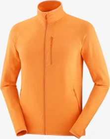 Salomon Essential Lightwarm Jacke turmeric (Herren)