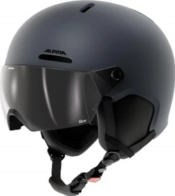 Alpina Arber 2 Visor Q-Lite Helm midnight grey matt/silver (Modell 2026/2027)