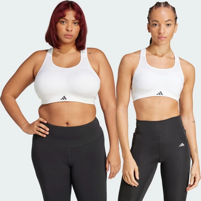 adidas TLRD Impact Training High Support Sport-BH weiß (Damen)