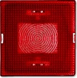 Busch-Jaeger Allwetter 44 Haube für Lichtsignal, rot