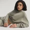 adidas Weiches Lux Loose Sweatshirt silver pebble (Damen) Vorschaubild