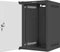 Lanberg WF10 Series 10" Rack Wandschrank 9HE, hängend, Flatpack, Glastür, IP20, RAL 9004, 310mm tief Vorschaubild