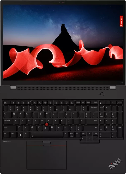 Lenovo ThinkPad T16 G2 (Intel), Thunder Black, Core i5-1335U, 16GB RAM, 512GB SSD, DE