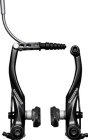 Shimano Alivio T4000 V-Brake mechanisch VR+HR Felgenbremsenset schwarz