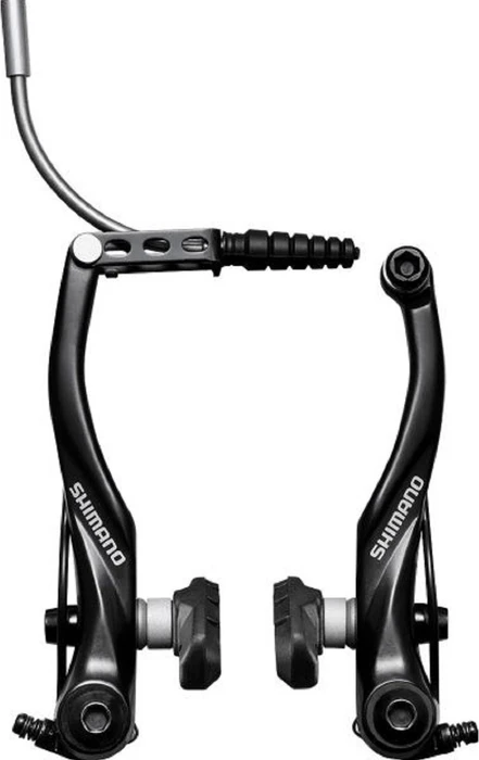 Shimano Alivio T4000 V-Brake mechanisch VR+HR Felgenbremsenset schwarz