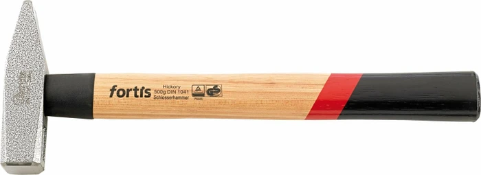 Fortis Schlosserhammer mit Stielschutzhülse, 200g