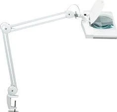 Maul MAULvitrum LED-Lupenleuchte weiß