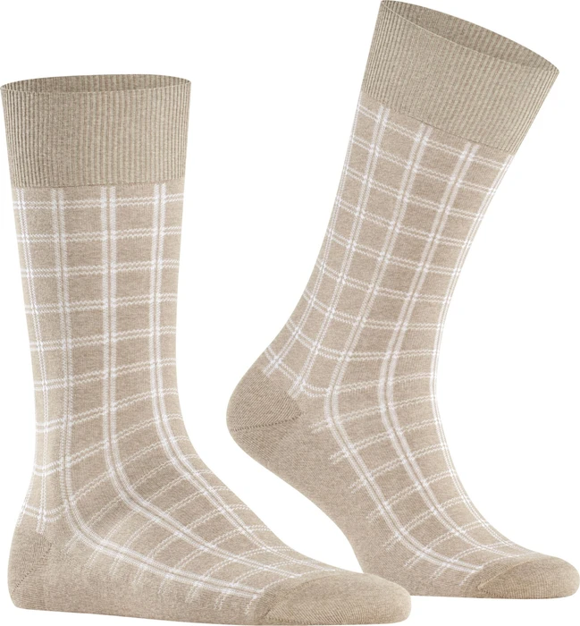 Falke Modern Tailor Socken pebble mel. (Herren)