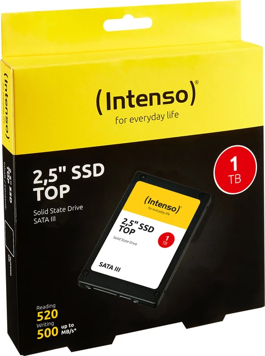 Intenso 2.5" SSD TOP 1TB, 2.5" / SATA 6Gb/s
