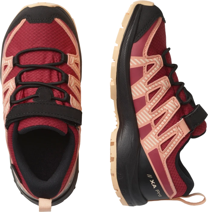 Salomon XA Pro V8 CSWP earth red/black/almond cream (Junior)