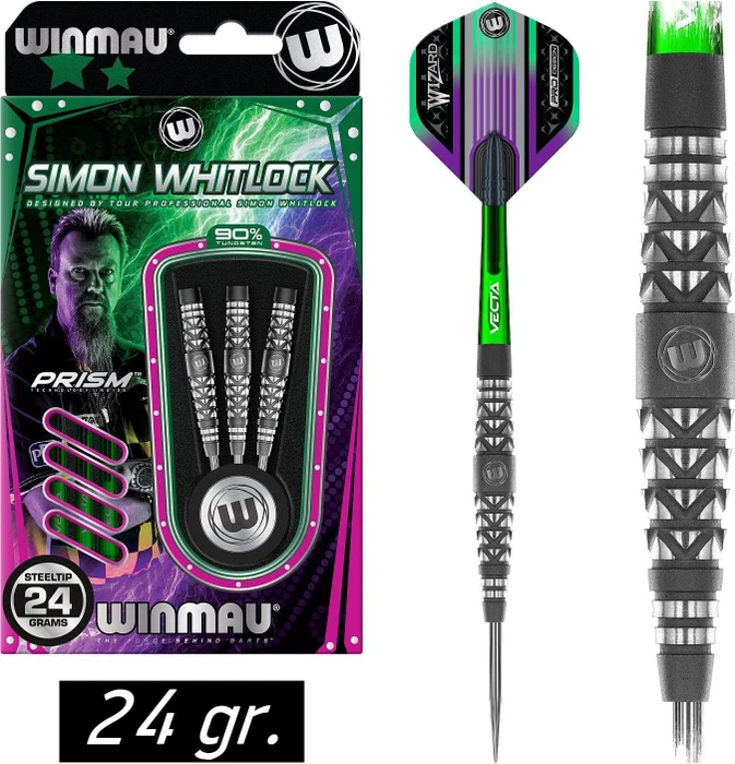Winmau Simon Whitlock Steel Dart Dartpfeil 24g