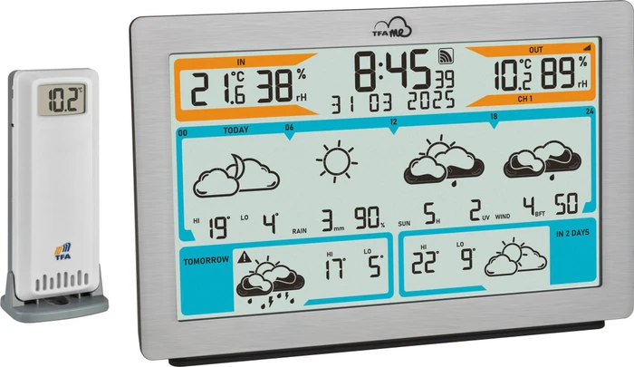 TFA 35.8100.54 drahtlos, WiFi, mit smarter Vorhersage TFA. me ID-02